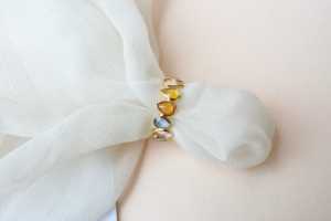 Vintage Multi Sapphire Cluster <b>Ring</b> 18K Gold Rainbow Sapphire Wreath <b>Statement</b> <b>Ring</b> Natural Gemstone Anniversary/Engagement Gift - Product Image 5