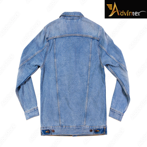 Vestes en jean pour hommes du Bangladesh veste de moto coton/spandex Shell Advintex vêtements vestes en jean marque décontracté régulier - Product Image 6