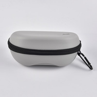 Étui à lunettes de golf personnalisé avec logo, coque rigide en EVA, fermeture éclair et mousqueton pour sac de golf, tournoi, cadeau promotionnel, usine