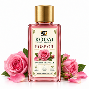 Aceite en Gel de Rosas Kodai 100ml 100g, Puro y Natural, Prensado en Frío, Sin Químicos, Botella de Vidrio para el Cuidado de la Piel con Logotipo Personalizado - Product Image 1