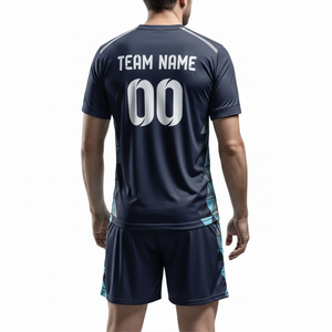 Customized Soccer Uniform <b>Set</b> Sublimation Football Jersey Breathable Short Sleeve Polyester Football Shirt Cheap Soccer Jersey - Product Image 2