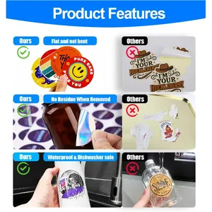 Etiquetas Adhesivas de PVC Impermeables Personalizadas con Estampado Dorado - Autoadhesivas Duraderas para Embalaje Industrial - Product Image 5