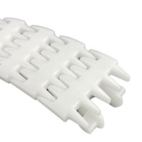 Convoyeur de bouteilles chaîne de table chaîne blanche flexible en plastique