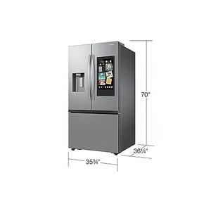 ตู้เย็นอัจฉริยะขายส่ง ขนาดใหญ่ แบบเคียงข้างกัน พร้อมระบบควบคุมผ่าน WiFi - Product Image 2