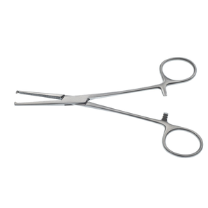 Pinces Rochester Ochsner Kocher droites 5 1/2 po, 1x2 dents, en acier inoxydable, instrument chirurgical hémostatique manuel, CE Classe I - Product Image 2