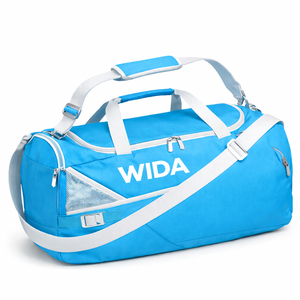 กระเป๋าออกกำลังกายดัฟเฟิล 600D ดีไซน์เฉพาะของ Wida Sports สำหรับทีมอเมริกันฟุตบอล ความจุสูงสำหรับอุปกรณ์ฝึกซ้อม - Product Image 1