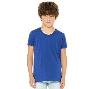 เสื้อยืดเด็กถักนิตติ้งสำหรับฤดูร้อน พิมพ์ลายดิจิตอลแบบนุ่ม ระบายอากาศได้ดี ขนาดเด็ก  รับผลิตตามแบบ (OEM) พร้อมสกรีนโลโก้ - Product Image 1