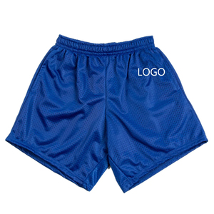 Custom Men's 100% Polyester Sporty <b>Mesh</b> Breathable Quick Dry Elastic Waist Gym Basketball Shorts Workout Fitness Streetwear - Product Image 2
