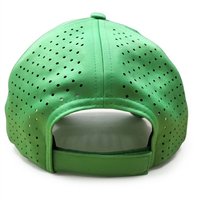Casquette de baseball sportive structurée à 5 panneaux en polyester 100 %, avec logo personnalisé, vente en gros d'usine, casquettes vierges