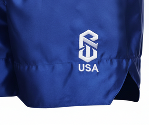 กางเกงมวยไทยยูนิเซ็กซ์ สำหรับศิลปะการต่อสู้ ผลิตจากโพลีเอสเตอร์ 100% ทนทาน น้ำหนักเบา รับสกรีนโลโก้ ขายส่งสำหรับยิมและ MMA - Product Image 4