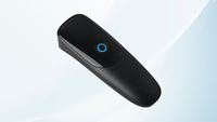 Escáner de Código de Barras Inalámbrico 2D, Lector de Códigos QR BT Portátil para Inventario y Punto de Venta, Dispositivo Móvil con Base USB
