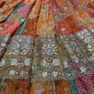 Premium Sequence Embroidery Fabric For Women Fashion Wear Designer <b>Garments</b> Party Wear Dresses Kaftan Abaya Bridal Wear - Product Image 2