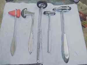 MEDZORA SURGICAL Juego de martillos de percusión Babinski de alta calidad, manual, de acero premium y latón, con certificación CE para uso médico. - Product Image 3