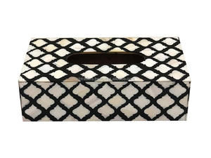 Boîte à mouchoirs portable personnalisée avec logo fait main, finition brillante, porte-mouchoirs décoratif pour cadeaux - Product Image 4