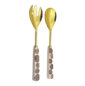 Nouveau Meilleur Design Vente en Gros Ensemble de Fromage en Acier Inoxydable 2 Pièces Vintage Écologique Beurre Servir Indien Qualité Fabricant - Product Image 1