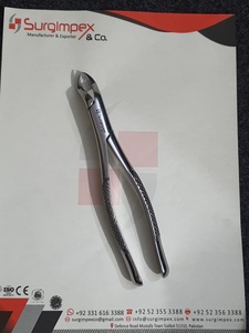 SURGIMPEX FIG 88L Pince d'extraction dentaire manuelle en acier inoxydable, modèle anglais, outil d'extraction dentaire professionnel CE - Product Image 1