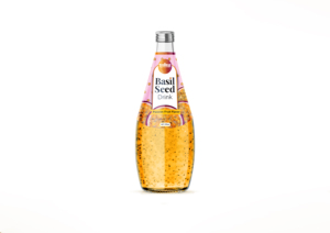 Graine de chia à la saveur de pêche Bouteille pour animaux de compagnie de 450ml-Personnalisez votre propre marque de marque privée Étiquette de conception gratuite Nouveau design Graines de basilic - Product Image 4