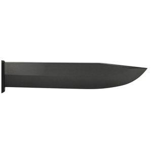 Schwarze Outdoor-Messer mit feststehender Klinge, matt-schwarzer Klinge, strukturiertem, rutschfestem Griff, Schutzhülle und Gürtelriemen für Camping und Wandern - Product Image 3