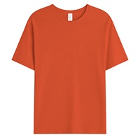 T-shirt vierge de haute qualité en gros 180gsm 100% coton taille américaine double étiquette détachable US/EU pour hommes femmes impression de Logo personnalisé