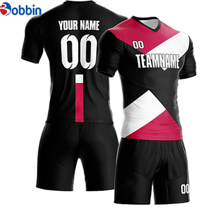 Camisetas de Fútbol Personalizadas Sublimadas, Transpirables, Tallas Grandes, Manga Corta, 100% Poliéster, Uniforme de Fútbol Unisex - Product Image 2