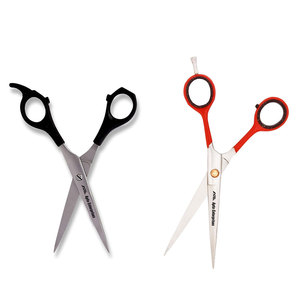 Ensemble de 2 ciseaux de coiffure professionnels pour salon, ciseaux de coupe de cheveux en acier inoxydable pour hommes et femmes, précision et tranchant - Product Image 3