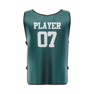 Custom Printed Front Plus Size Soccer <b>Bib</b> Shirts Breathable Moisture Wicking Quick Dry High Quality Factory Prices Practice <b>Bibs</b> - Product Image 6