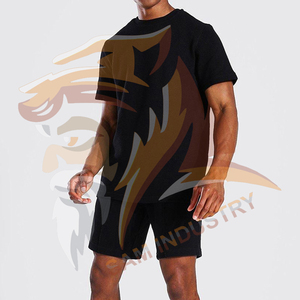 High Quality Made Short Sleeve T-Shirt and Shorts <b>Twin</b> <b>Set</b> 100% Polyester Quick Dry New Design Men <b>Twin</b> <b>Set</b> - Product Image 5