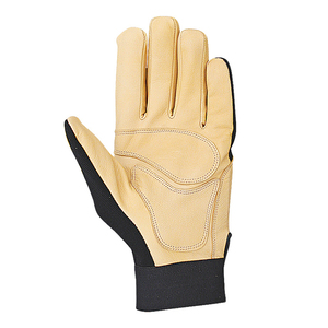 Racing <b>Gloves</b> Full Finger Yellow Black Textile Weaving Non Slip Outdoor Activities Unisex Mechanic <b>Gloves</b> - Product Image 6