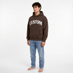 Mens Kangaroo Pocket <b>Hoodie</b> <b>Fleece</b> Pullover Sweatshirt Casual Winter Wear Bulk Wholesale Clothing Factory Supplier - Product Image 4