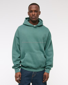 Apparel <b>Men</b> Hoodies <b>Green</b> Embroidery Proket Factory Customized Fashion Casual Hooded High Quality Essential Hoodies <b>Men</b> Clothing - Product Image 5