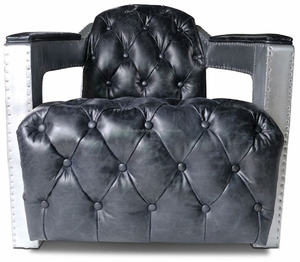 Sillón de Cuero de Alta Calidad, Silla de Piloto Industrial, Asiento Cómodo con Diseño Duradero y Aspecto Sofisticado - Product Image 2