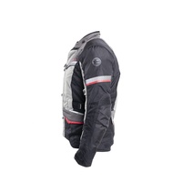 Chaqueta de carreras impermeable textil Cordura hecha a medida para hombre, chaqueta de turismo reforzada con armadura CE, técnicas impresas, equitación de aventura