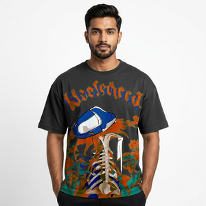 Camisetas Personalizadas para Hombre, 100% Algodón, Diseño de Logotipo Personalizado, Impresión en Serigrafía, Estilo con Letras, Tejido Pesado - Product Image 3