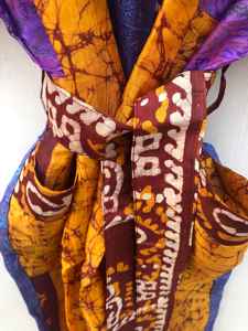 ชุดคลุมท้องแบบดั้งเดิมของอินเดีย ผ้าไหมส่าหรี คิโมโน สไตล์วินเทจ โบโฮ สำหรับผู้หญิง ชุดคลุมยาวเต็มตัว สวมใส่สบาย เซ็กซี่ พร้อมเข็มขัด ราคาขายส่ง - Product Image 6