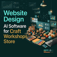 Software de IA para Diseño Web para Talleres de Artesanía, Aplicación Móvil para Android e iOS, Comercio Electrónico, Plugin para WordPress y Shopify, Software de IA para CRM