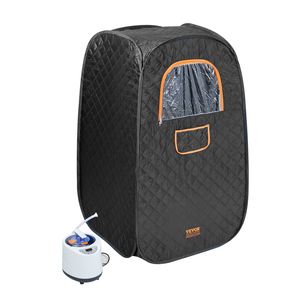 Sauna de Vapor Terapéutica Portátil Compacta de 1200 Vatios para el Hogar con Manta, Silla y Bolsa de Almacenamiento, Beneficios para la Desintoxicación - Product Image 1