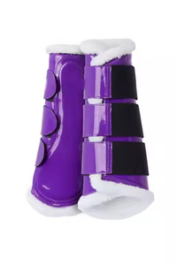 Botas de Protección Ligeras para Caballos, para Patas Delanteras y Traseras Durante la Monta y la Competencia, de la Mejor Calidad - Product Image 6