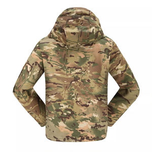 Chaqueta de Esquí Softshell OEM ODM con Logotipo Personalizado, Impresión de Camuflaje de Selva con Transferencia Térmica, Venta al Por Mayor de Fábrica - Product Image 2