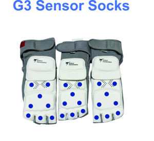 Chaussettes électroniques de taekwondo unisexes de haute qualité, souples, avec capteurs, génération 3, approuvées WT, pour la compétition et l'entraînement - Product Image 2