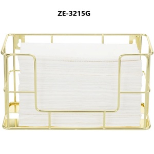 Luxury Handmade Silver Metal Napkin Holder Modern Embroidered Eco-Friendly Restaurant & Airplane Use Home Decor - Product Image 2
