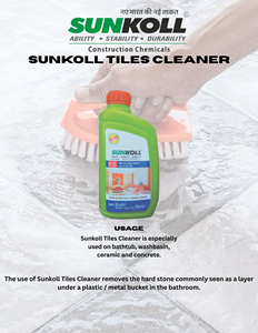 SUNKOLL INDUSTRIES K15 Professional Ceramic Tile <b>Cleaner</b> Rapid Action Liquid Removing Tough Stains <b>Grout</b> Residue Cement Scale - Product Image 3
