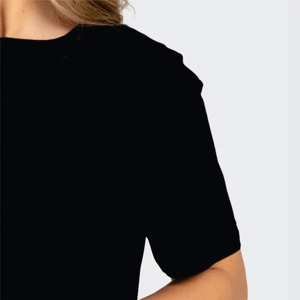 Top Quality Women <b>T</b> <b>Shirts</b> Pakistan Made <b>Oversized</b> 100% Cotton Black <b>T</b> <b>Shirt</b> Wholesale Solid Color Loose Fit Woman <b>T</b> <b>Shirt</b> - Product Image 4