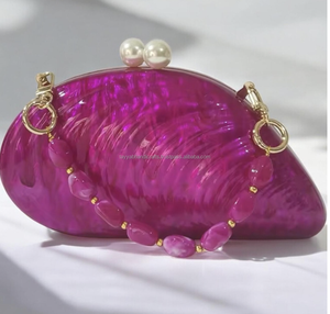 Bolso de mano de resina epoxi de diseño creativo para mujer, bolso de mano de noche para fiesta - Product Image 2