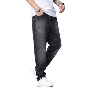 Nouveauté - Jeans pour homme, pantalon en denim, coupe slim, coupe droite, coupe classique, pantalon long décontracté, jeans confortables pour homme, fabriqués au Pakistan - Product Image 5