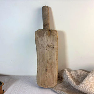 Tabla de cortar de madera maciza extra larga, estilo rústico vintage, para decoración de cocina, cafetería o hogar. - Product Image 1