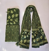 Tela de Algodón Puro Estampada 60×60 |   Ancho de 44 Pulgadas |   Lote de 5 Metros Superior + 5 Metros Inferior |   Tela de algodón suave y transpirable para vestidos