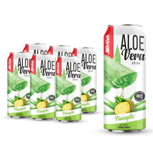 Aloe vera natural de Vietnam de alta calidad y barato, lata de zumo de maracuyá de 500ml del fabricante JB'FRESH Beverage GMP - Product Image 3