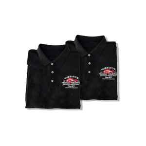 Polo de Manga Corta para Hombre, 200G, Negro, con Bordado de Logotipo Personalizado, 35% Algodón, 65% Poliéster, para Golf o Trabajo - Product Image 6