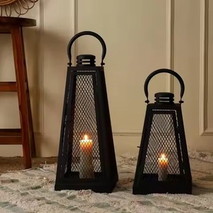 Farol Metálico Decorativo Elegante para Hogar, Jardín, Patio, Bodas, Restaurantes, Hoteles y Fiestas - Product Image 2