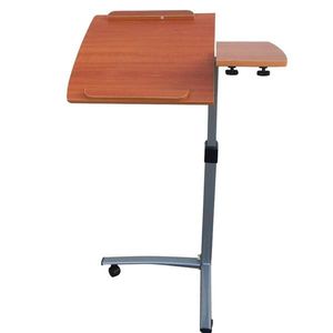 Scrivania Portatile Moderna in Legno per Ufficio Domestico - Marrone - Product Image 3
